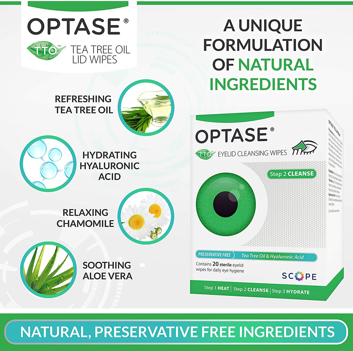 Optase® Tto Lid Wipes The Eye Doctor Shop
