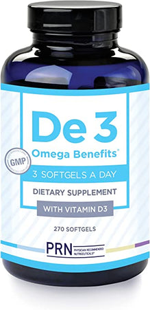 DE 3 OMEGA BENEFITS Softgels