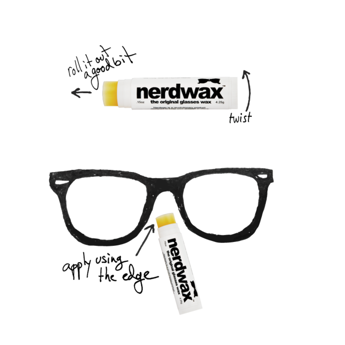 Nerdwax Works to Keep Glasses from Slipping Outdoors 