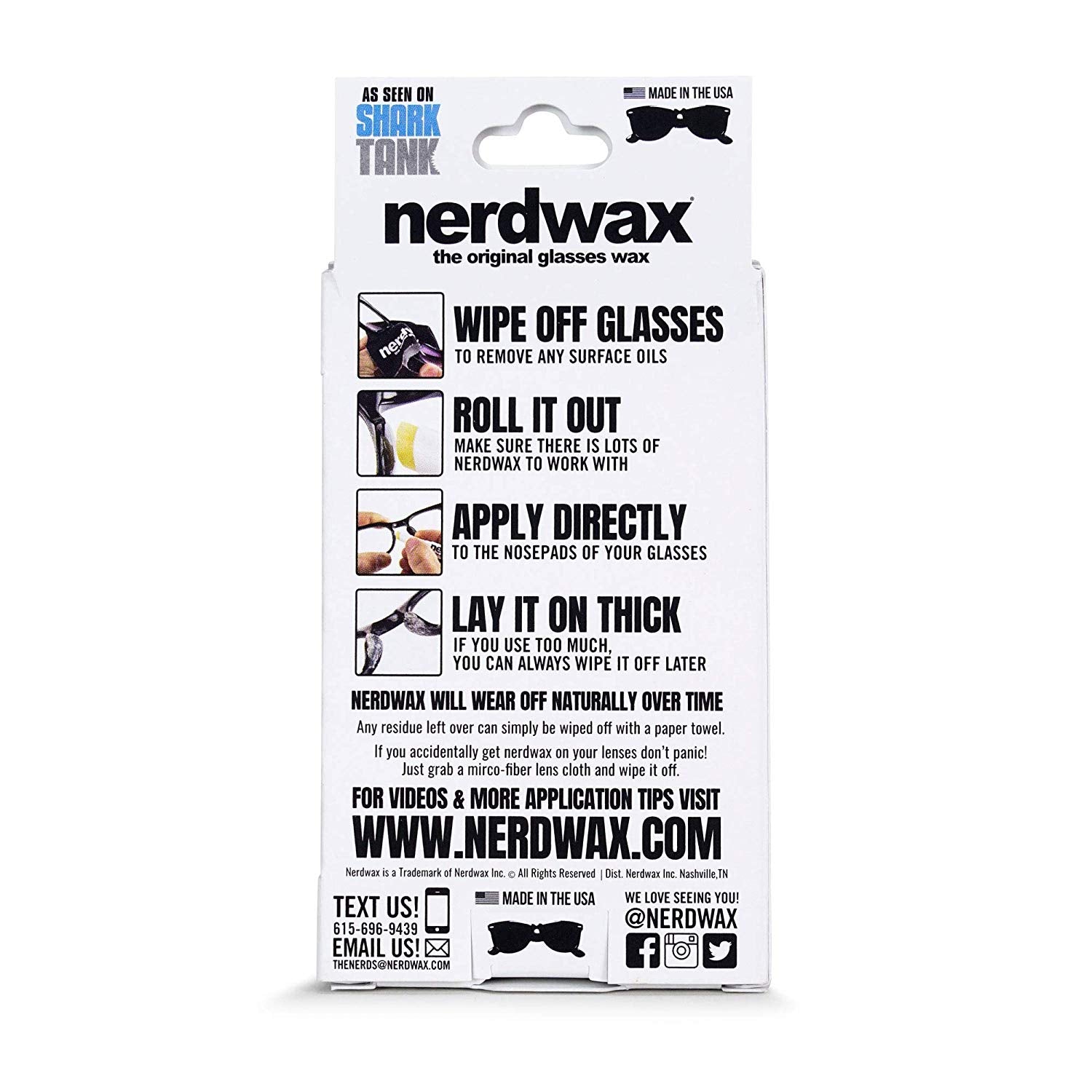 Nerdwax the Original Glasses Wax reviews in Misc - ChickAdvisor